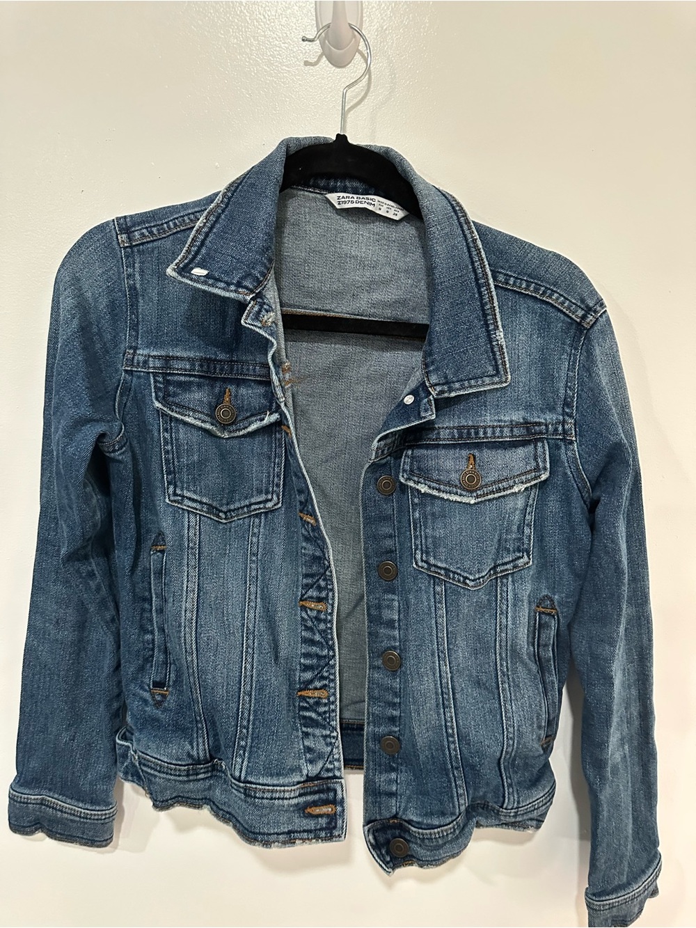 Zara Basic Denim Jean Jacket